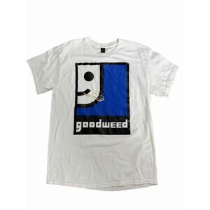 Goodwill Thrifting Funny Weed Pot Smoking Tee Shirt Thrifter Graphic Medium